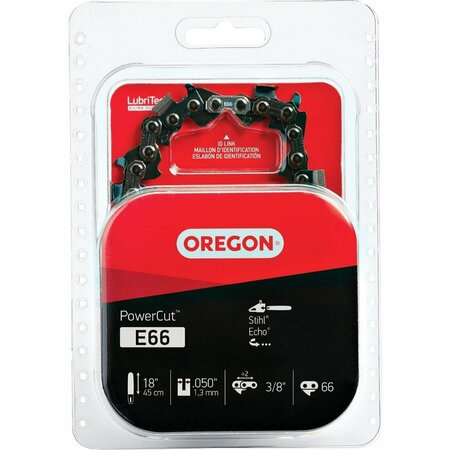 OREGON CUTTING Oregon PowerCut 18 In. Chainsaw Chain E66